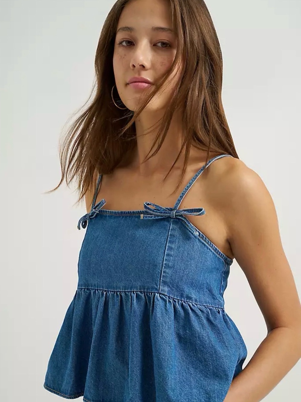 Blue Denim Top